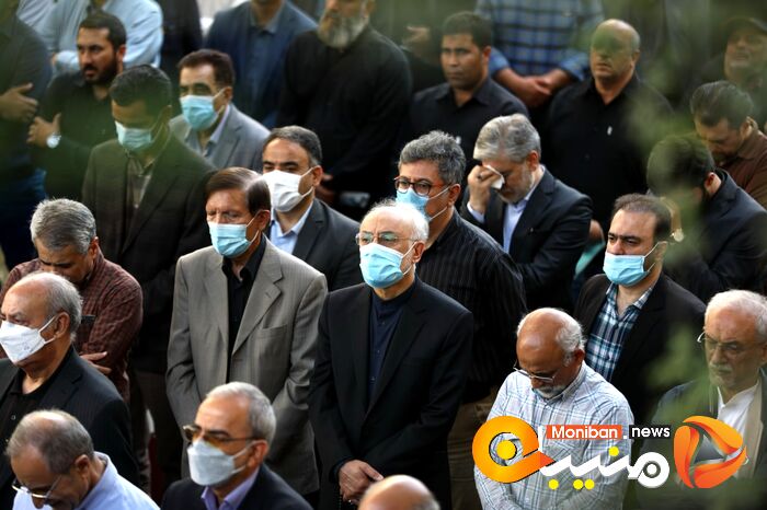 مراسم تشییع پیکر مرحوم سید محمود دعایی