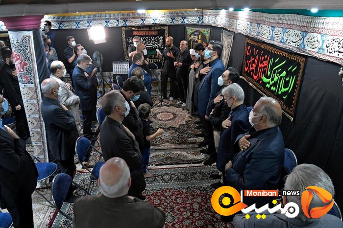 دومین روز مراسم عزاداری سالار شهیدان در دفتر دکتر روحانی