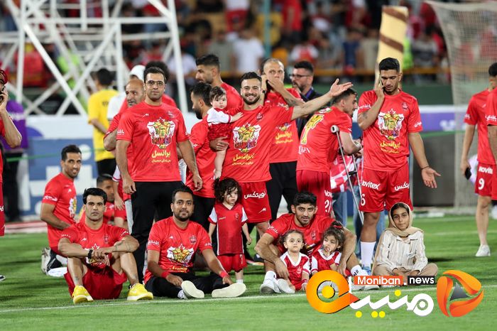 گزارش تصویری| جشن قهرمانی پرسپولیس در لیگ برتر