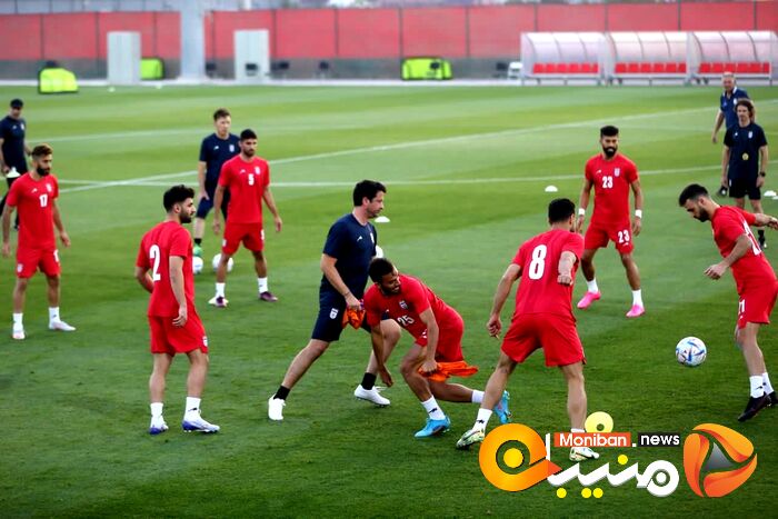 گزارش تصویری| تمرین تیم ملی فوتبال در قطر