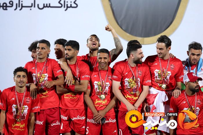 گزارش تصویری| جشن قهرمانی پرسپولیس در لیگ برتر