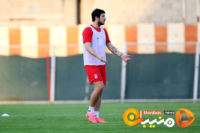 گزارش تصویری| تمرین تیم ملی فوتبال