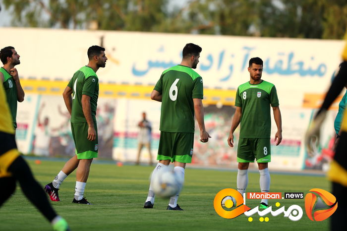 اردوي تيم ملي فوتبال در كيش