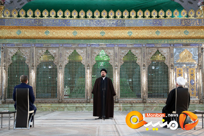 تجدید میثاق رئیس جمهور و هیات دولت با آرمان های امام و شهدا