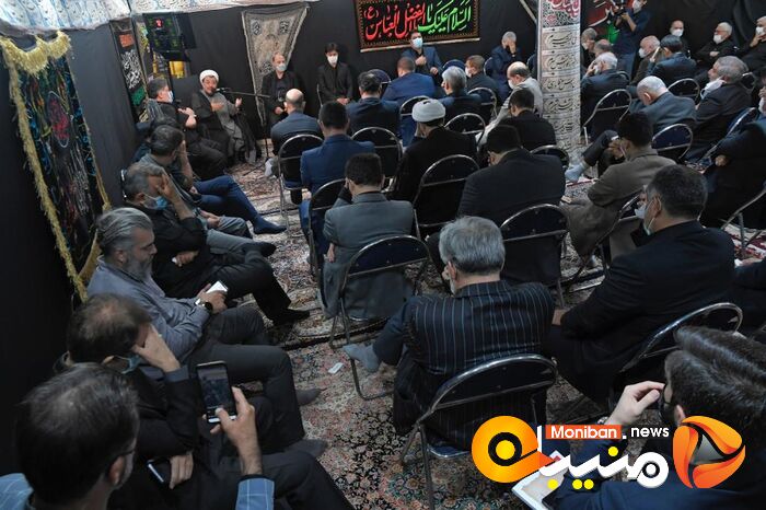 دومین روز مراسم عزاداری سالار شهیدان در دفتر دکتر روحانی