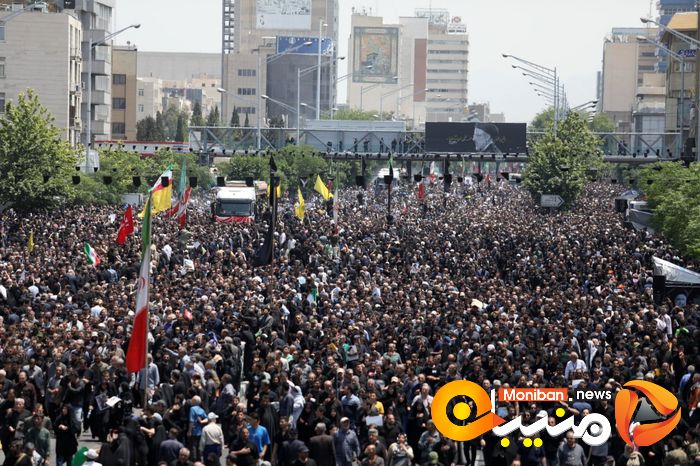 گزارش تصویری| تشییع پیکر رئیسی و همراهانش در تهران