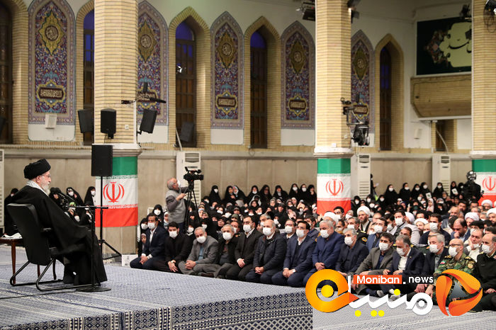 گزارش تصویری| دیدار مردم تبریز با رهبری