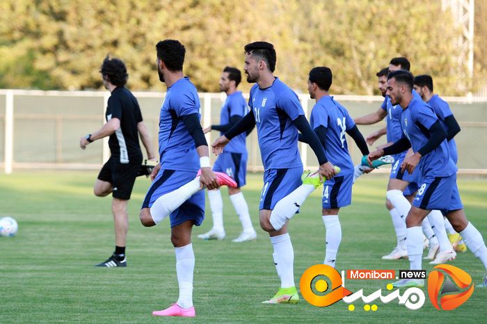 گزارش تصویری| تمرین تیم ملی فوتبال
