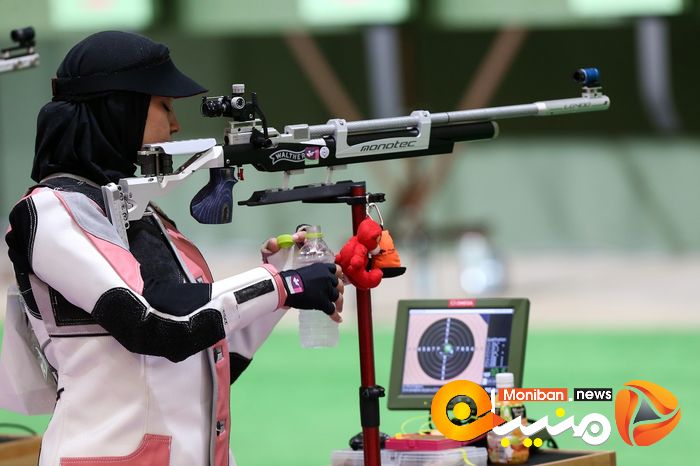 کسب مدال طلا تیراندازی جواد فروغی