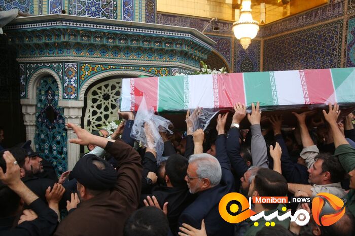 گزارش تصویری| تشییع پیکر رئیسی و همراهانش در قم