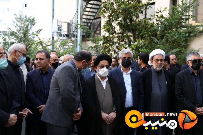 مراسم تشییع پیکر مرحوم سید محمود دعایی