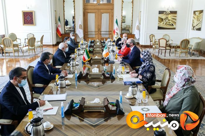دیدار وزیران امور خارجه ایرلند و ایران 