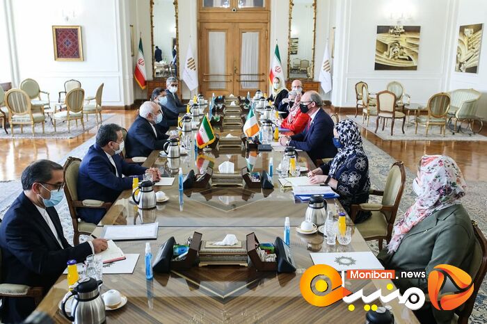 دیدار وزیران امور خارجه ایرلند و ایران 