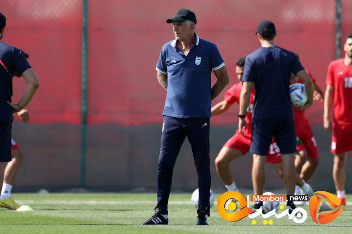 گزارش تصویری| تمرین تیم ملی قبل ار بازی مقابل ولز