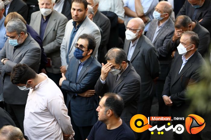 مراسم تشییع پیکر مرحوم سید محمود دعایی