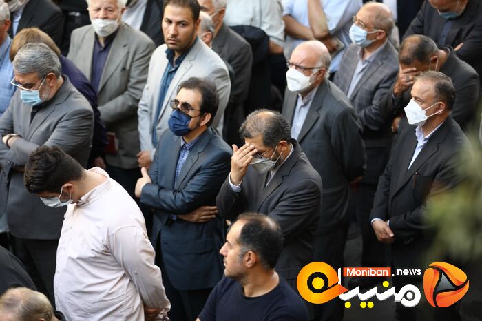 مراسم تشییع پیکر مرحوم سید محمود دعایی