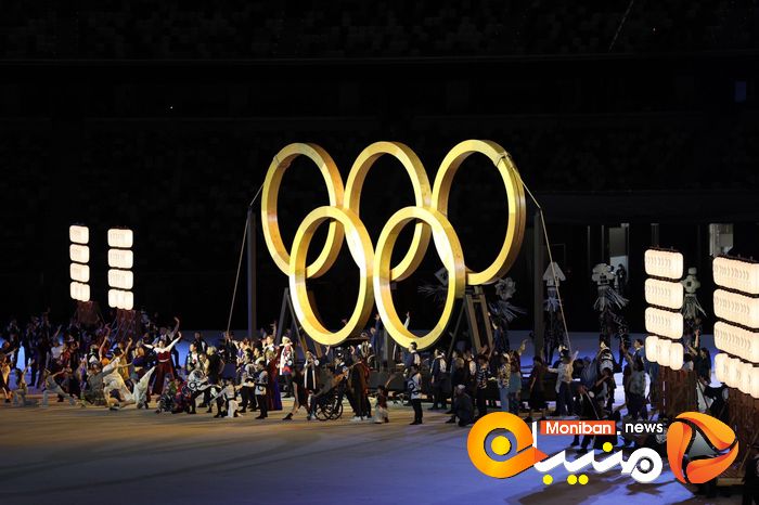 رژه کاروان ایران در المپیک Tokyo 2020