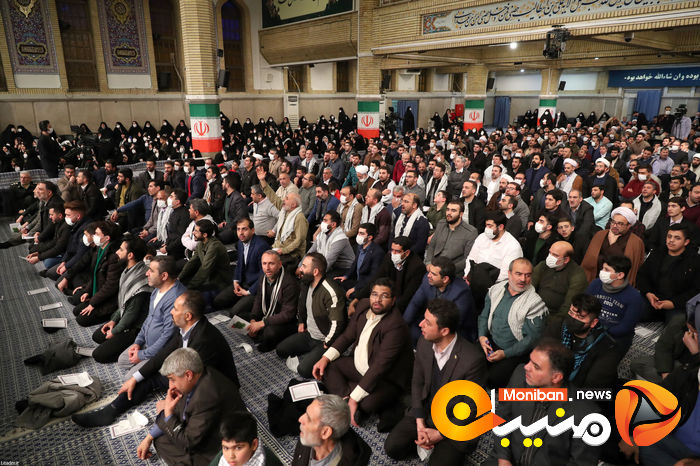 گزارش تصویری| دیدار مردم تبریز با رهبری
