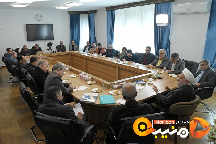 گزارش تصویری| دیدار جنعی از روزنامه نگاران با حسن روحانی
