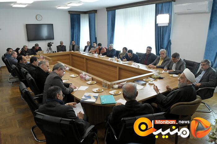 گزارش تصویری| دیدار جنعی از روزنامه نگاران با حسن روحانی