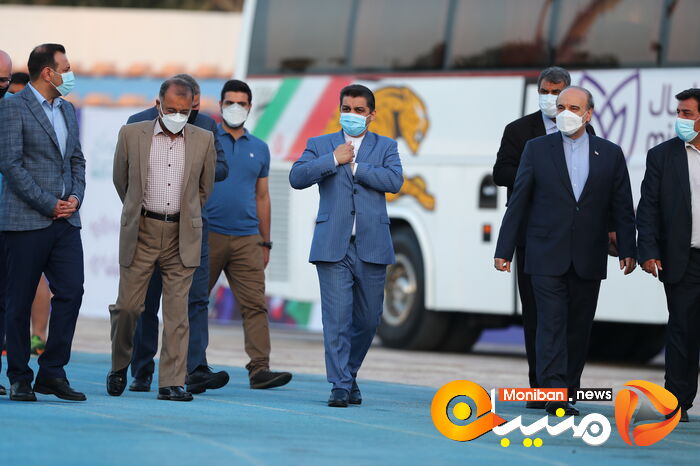 بازديد وزير ورزش و جوانان از اردوي تيم ملي فوتبال