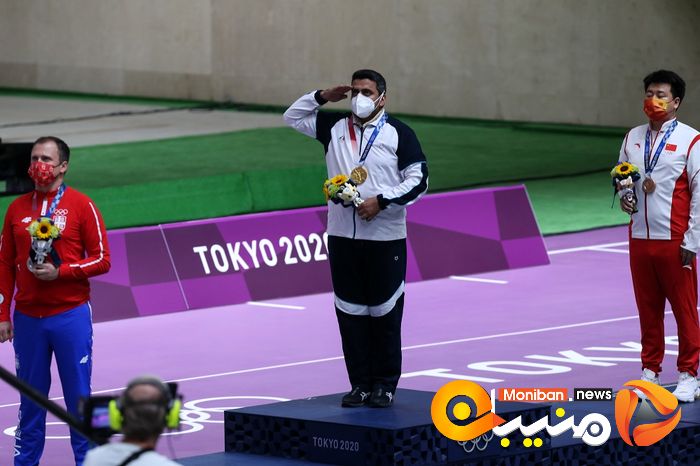 کسب مدال طلا تیراندازی جواد فروغی