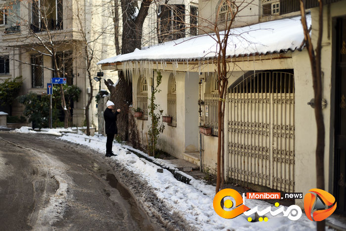 گزارش تصویری| تهران در برف