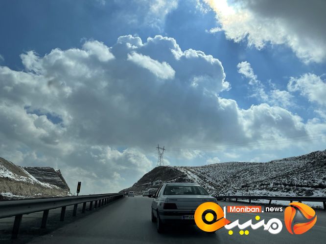 طبیعت زیبا و کوه های رنگارنگ آذربایجان شرقی در ابتدای بهار