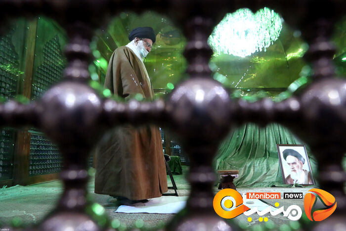 حضور رهبری در مرقد امام خمینی و مزار شهدا