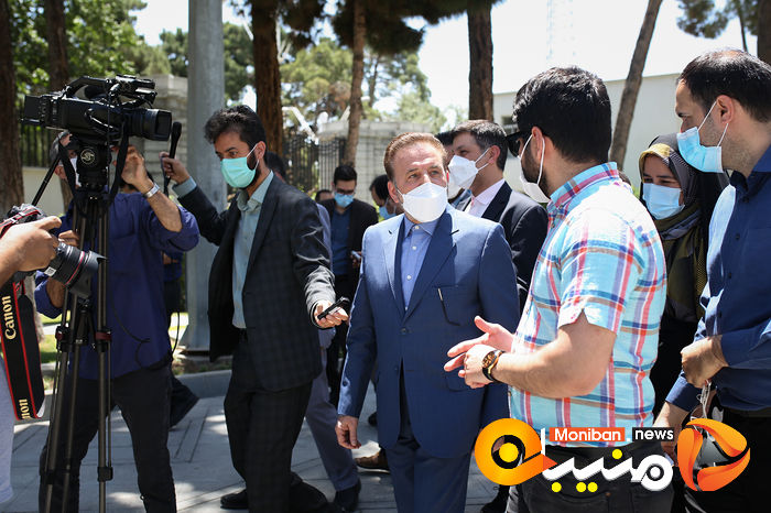 در حاشیه جلسه هیات دولت عکاس: سارا عبداللهی 