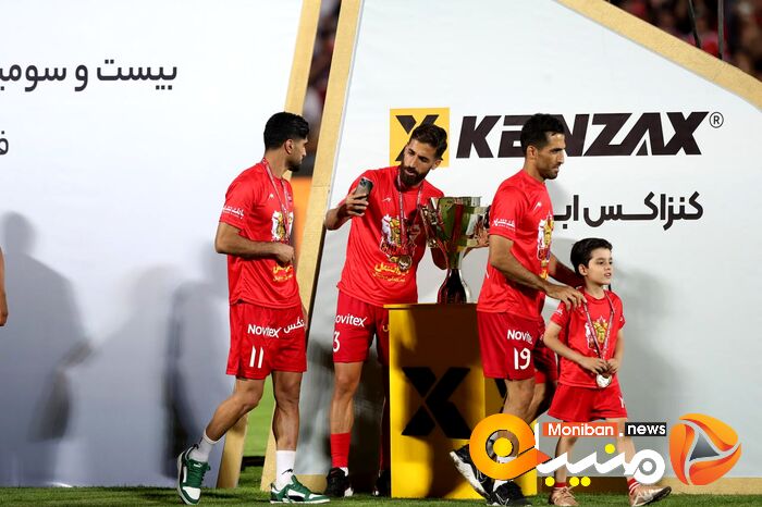 گزارش تصویری| جشن قهرمانی پرسپولیس در لیگ برتر