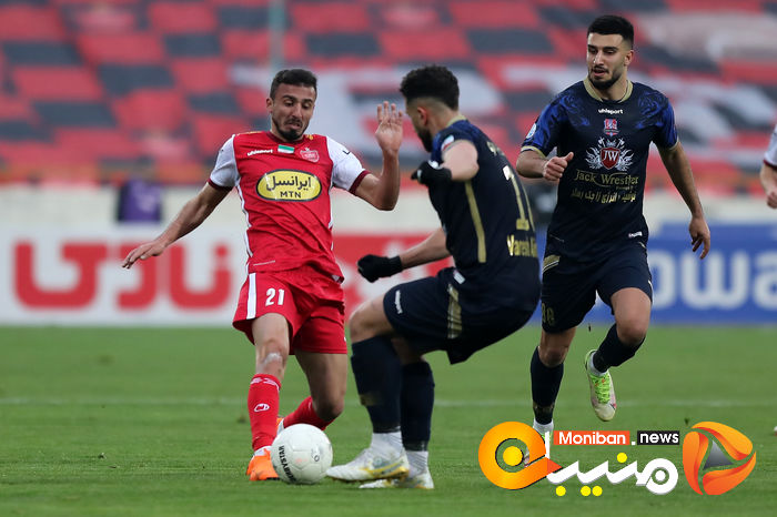 گزارش تصویری| بازی پرسپولیس و نساجی