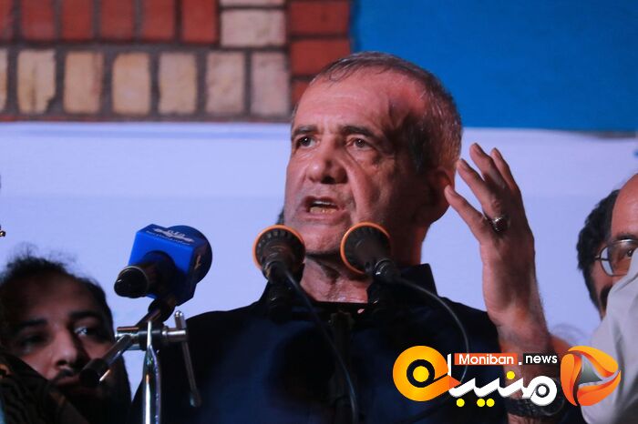 گزارش تصویری| استقبال باشکوه از پزشکیان در اهواز