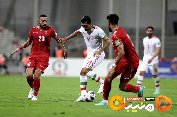 در حاشیه بازی تیم ملی ایران و بحرین