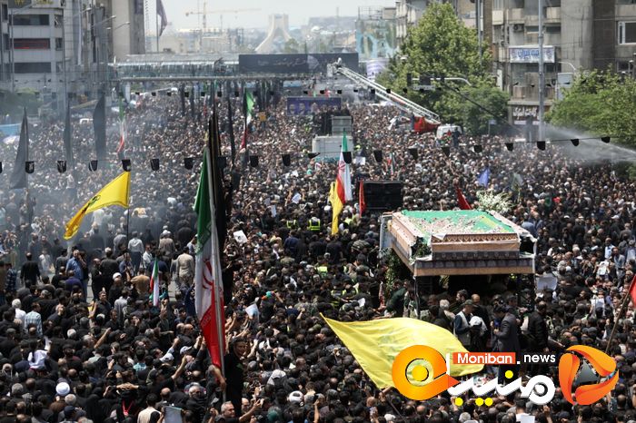 گزارش تصویری| تشییع پیکر رئیسی و همراهانش در تهران