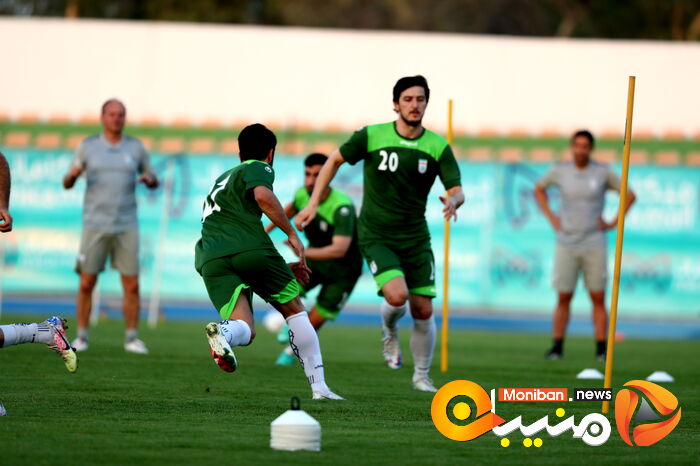 بازديد وزير ورزش و جوانان از اردوي تيم ملي فوتبال