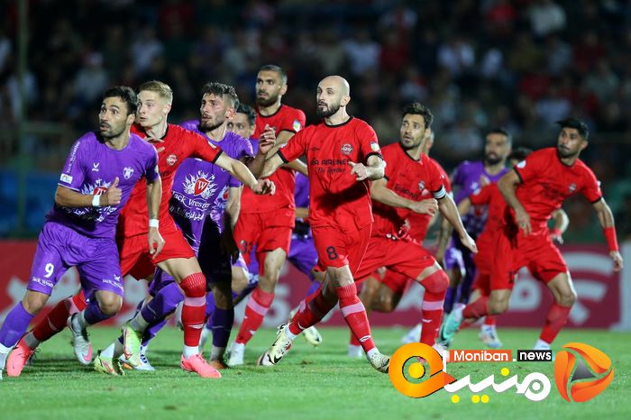 گزارش تصویری| پیروزی قاطع تراکتور مقابل هوادار