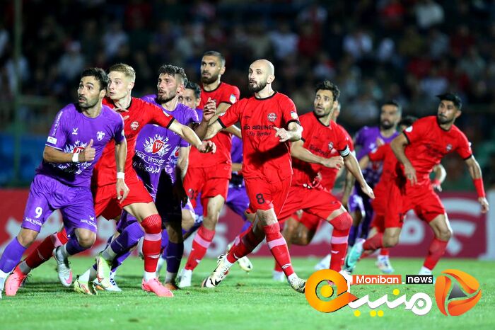 گزارش تصویری| پیروزی قاطع تراکتور مقابل هوادار