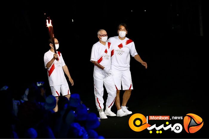 رژه کاروان ایران در المپیک Tokyo 2020