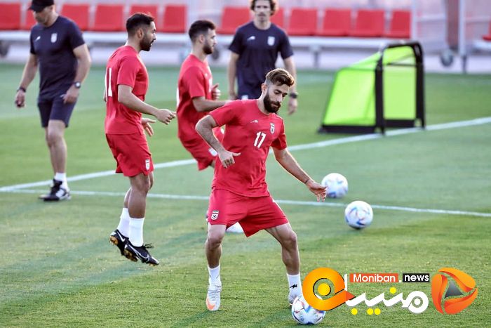 گزارش تصویری| حلقه وحدت ملی پوشان در تمرین جمعه