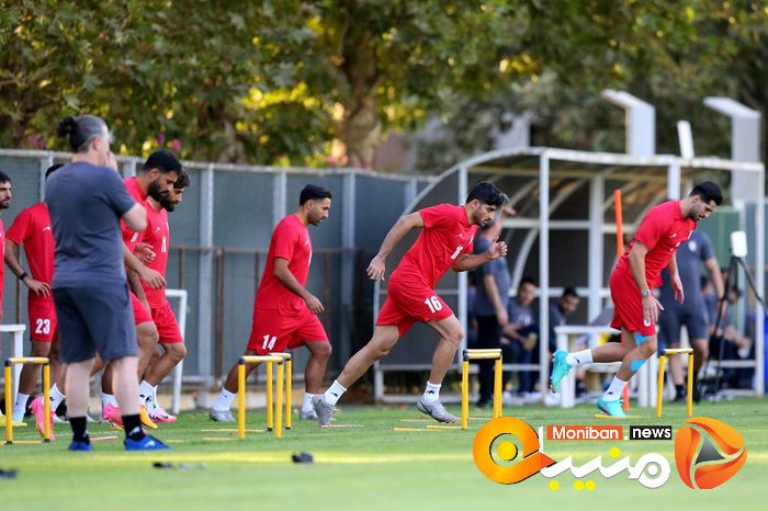 گزارش تصویری| تمرین تیم ملی فوتبال