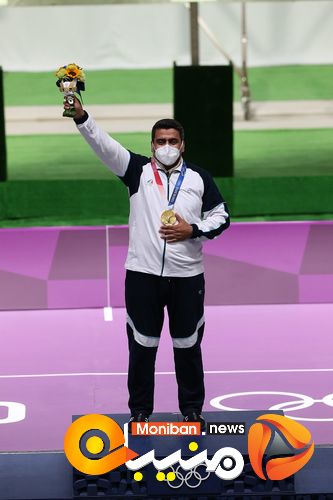 کسب مدال طلا تیراندازی جواد فروغی