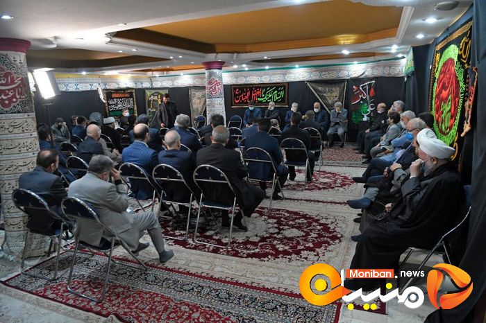 دومین روز مراسم عزاداری سالار شهیدان در دفتر دکتر روحانی