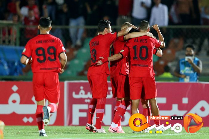 گزارش تصویری| پیروزی قاطع تراکتور مقابل هوادار