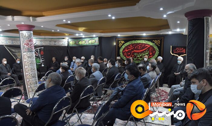 مراسم عزاداری سیدالشهدا به میزبانی حسن روحانی با حضور لاریجانی و جهانگیری