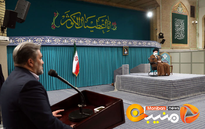 دیدار مداحان با رهبر انقلاب