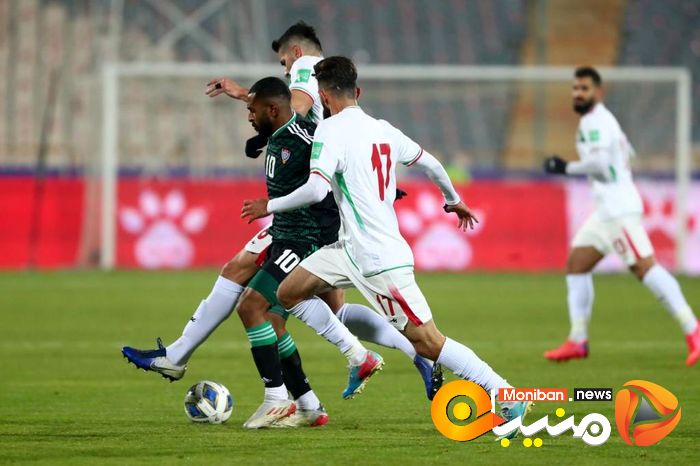 بازی تیم ملی ایران مقابل امارات