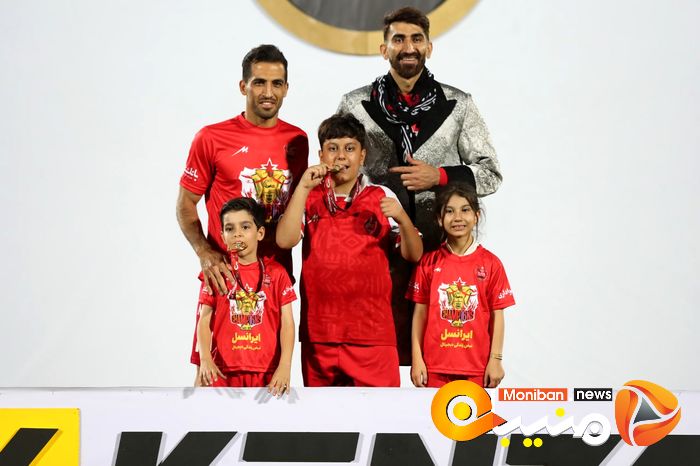 گزارش تصویری| جشن قهرمانی پرسپولیس در لیگ برتر