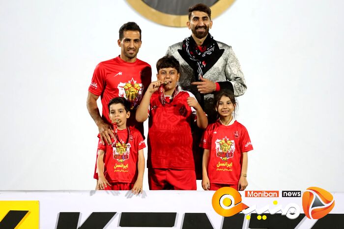 گزارش تصویری| جشن قهرمانی پرسپولیس در لیگ برتر