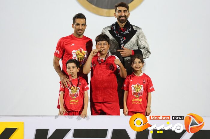 گزارش تصویری| جشن قهرمانی پرسپولیس در لیگ برتر